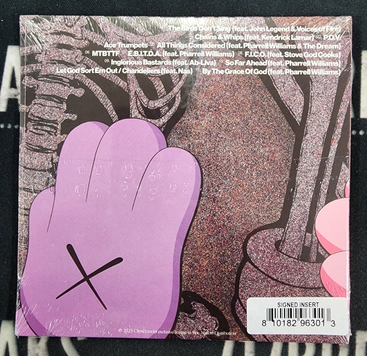 Clipse Let God Sort Em Out Signed Insert CD Sealed Autograph | eBay