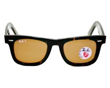 Ray-Ban RB2140 Original Wayfarer Tortoise Frame Polarized Brown Lens 50mm Unisex
