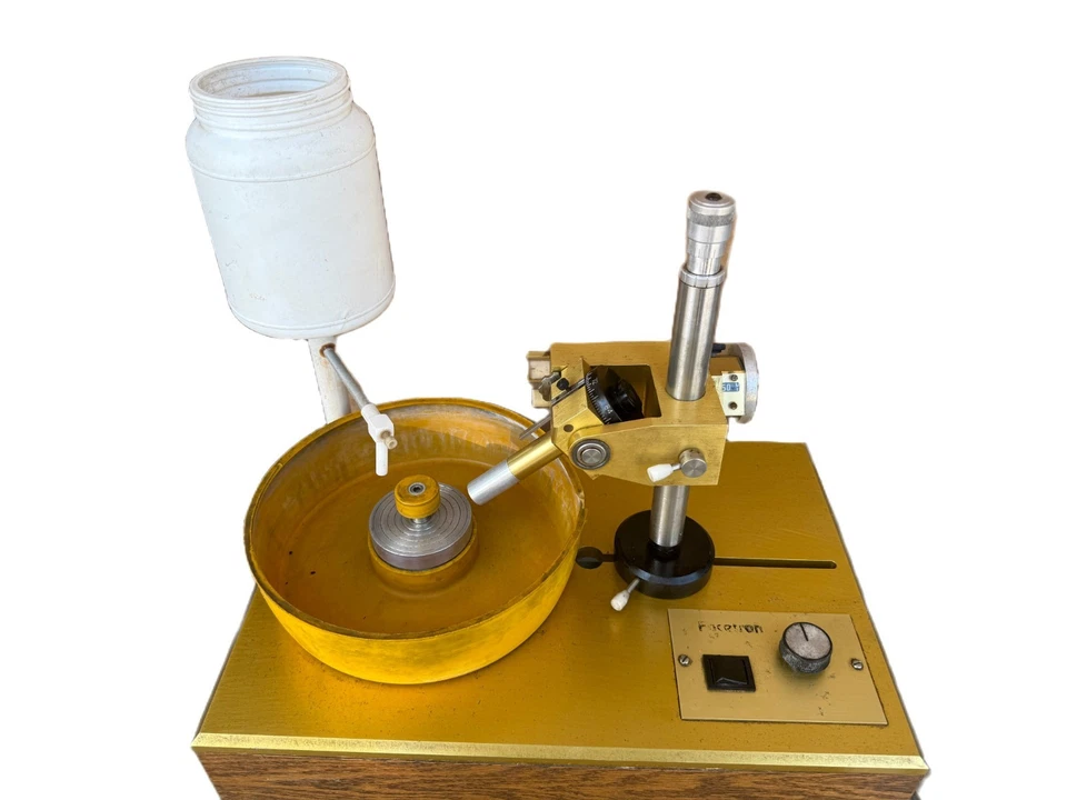 Facetron Faceting Machine USED WORKING CONDITION DOPS TRANSFER JIG LAPS - Image 2 of 4