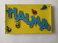 Halma Spiel Alt Vintage Retro Holz Sammler Spiele Schmidt