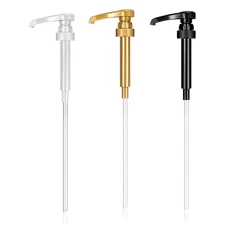 3Pack Coffee Syrup Pump, Compatible with Toran I, Davinci, Jordans Skinny Syrups