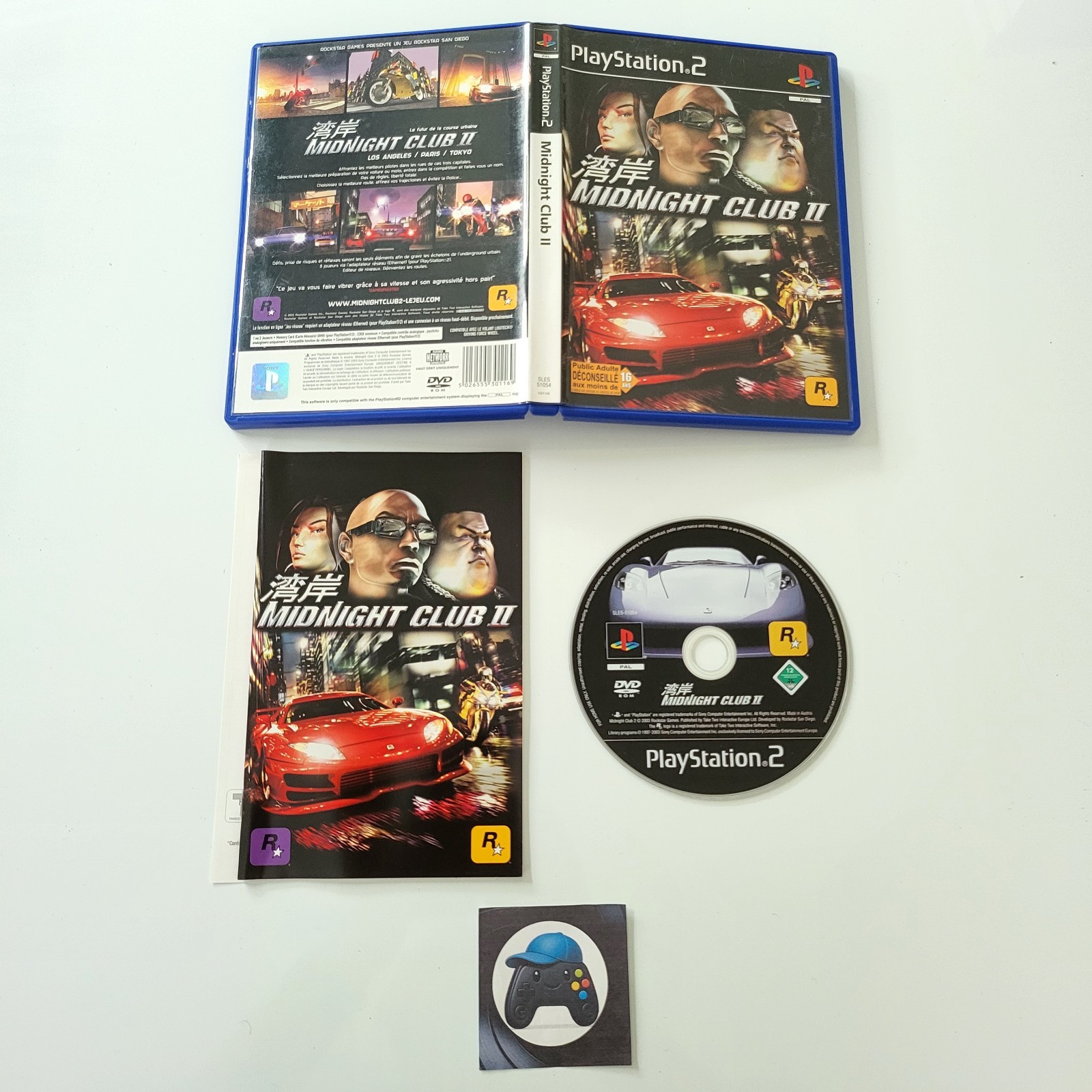 Midnight Club II (2) : Jeu complet pour Ps2 en VF