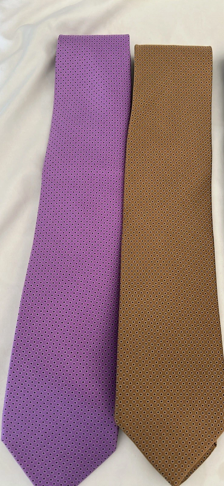 Dolce Puntata Carlo Palazzi Ninno Vela 8pc Luxury Men's Silk Tie Lot - product detail image 2