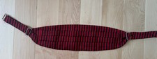 VTG Brooks Brothers 100 Silk Cummerbund Red Black Striped Formal Tuxedo