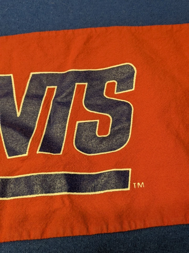 De colección EE. UU. Nuez moscada NFL New York Giants Rojo y Azul Talla XL Foto 4 de 4