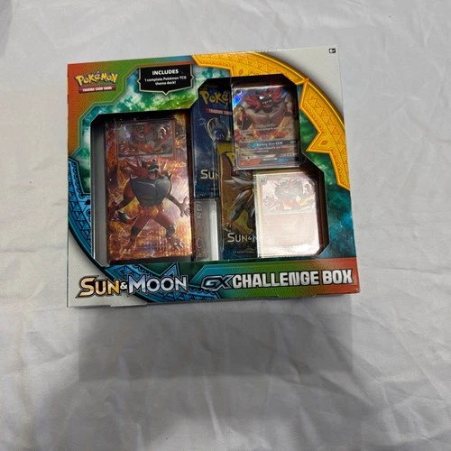 Pokémon Sun and Moon Burning Shadows GX Challenge Box