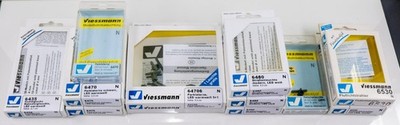 (mb-356-k) 14 St. LEERE Schachteln Viessmann Leuchten 6435 6470 6480 6490 6530 +