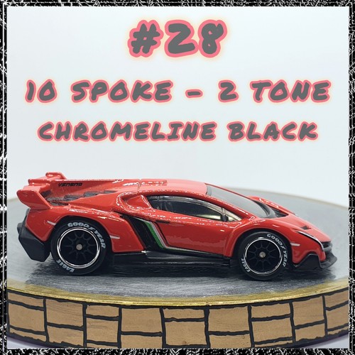 Custom 1:64 Wheels STAGGERED 10.8mm & 12.8mm AND 11.2mm w/BREAK CALLIPERS - Picture 78 of 88