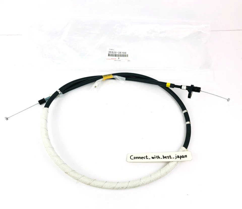 TOYOTA GENUINE CABLE ASSY  THROTTLE 35520 - 35190 TUNDRA GSK30 UCK3# 4# VCK30 - Image 2 of 4
