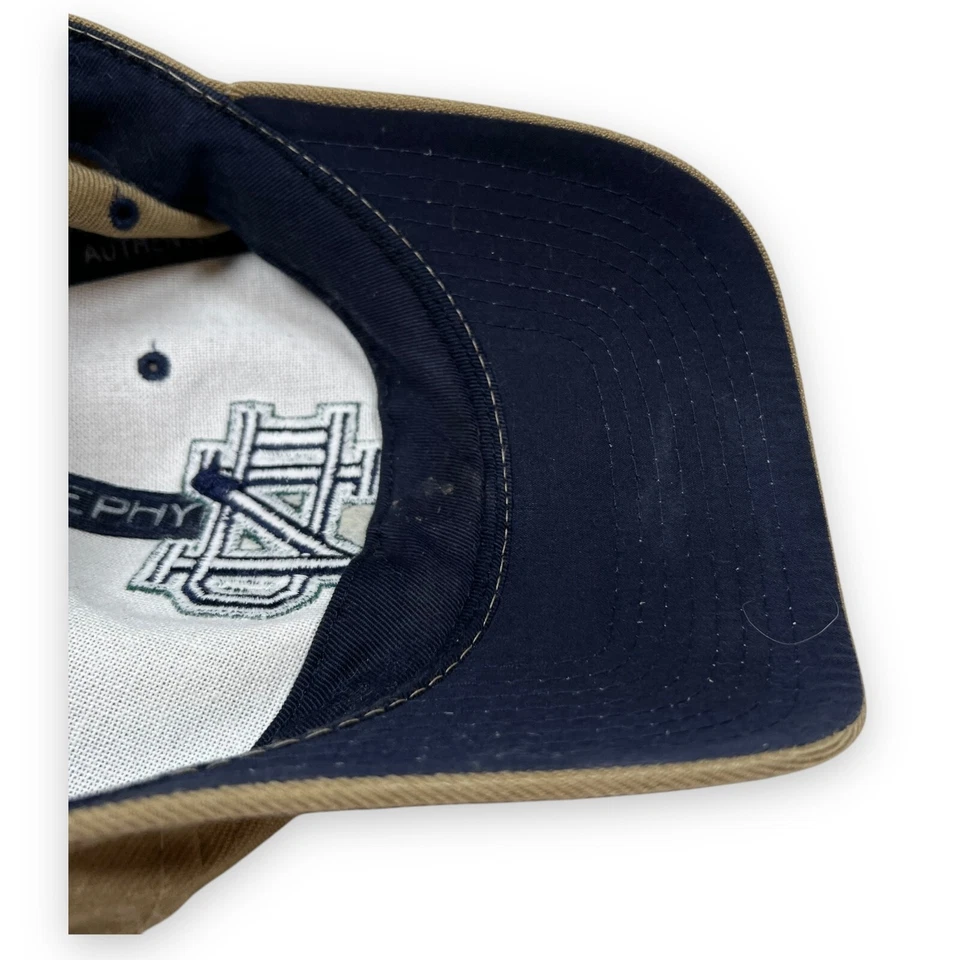 Notre Dame IRISH Hat Fitted Adult 7 Cap NCAA Logo ND Shamrock Zephyr Embroidered - Image 3 of 4