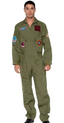 Traje de vuelo Top Gun disfraz para adulto S/M Maverick Goose Tom Cruise Leg Avenue #00 - Imagen 1 de 6