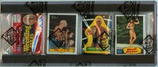 1985 Topps WWF Pro Wrestling Stars Rack Pack Hulk Hogan #1 Sticker RC WWE HOF  