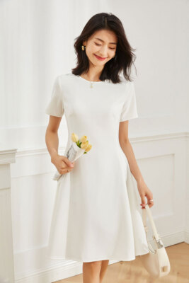 Office Dresses for Women Size 4-16 Small Medium Large XL A-Line Midi Formal  New | eBay