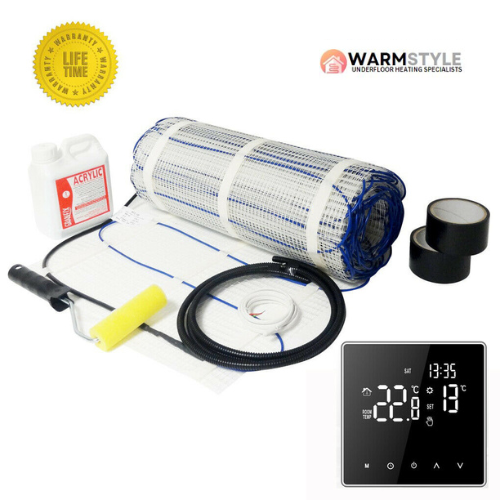 Kit tappetino riscaldante elettrico a pavimento 200w per m2 tutte le taglie PRO Heat Trade UK - Foto 6 di 9