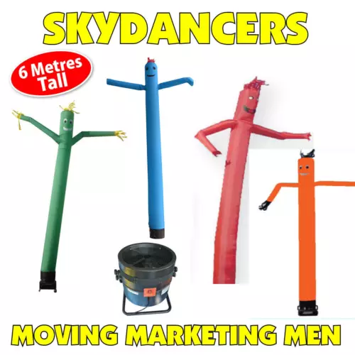 Inflatable Tube Man skydancer * Marketing * INCL fan & man Air Dancer Sky Dancer - Picture 2 of 3