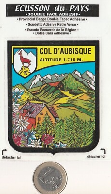 Autocollant. Régionalisme. Station de ski. LUZ ARDIDEN