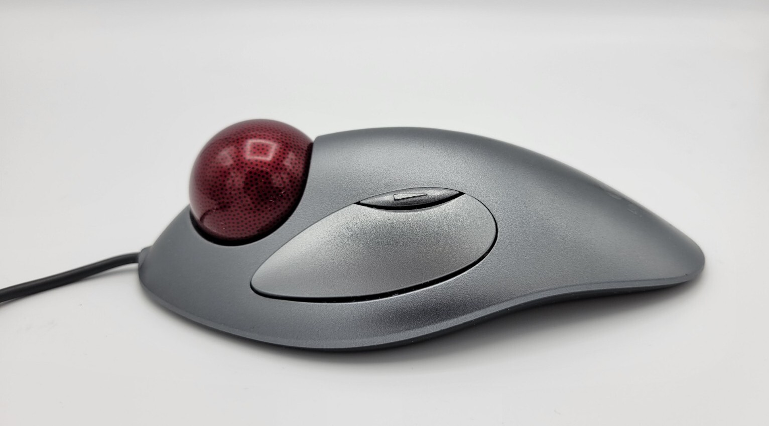 5 Logitech TBC21 USB Optical Trackman Marble Mouse Trackball CLEAN
