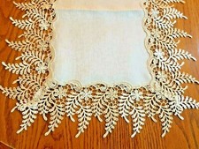 Lace Cream Table Runner