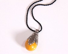 Handmade Ethnic, Regional  Tribal Tibetan Nepalese Beewax Nepal Silver Pendant