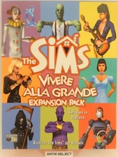 THE SIMS LIVE ALLA GRANDE EXPANSION PACK PC COMPUTER BIG BOX ITALIAN COMPLETE