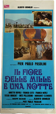 Locandina cinema: IL FIORE DELLE MILLE E UNA NOTTE