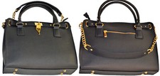 Ledertasche Tragetsche Handtasche Tasche fest...
