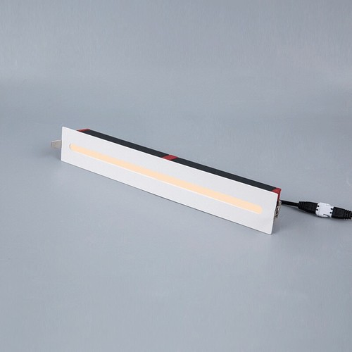 LED Bedroom Linear Grille Light Hallway Anti-glare Embedded Lamp Ceiling Fixture - Picture 1 of 27