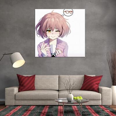 V6407 Mirai Kuriyama Kyoukai no Kanata Anime Manga Decor WALL POSTER PRINT