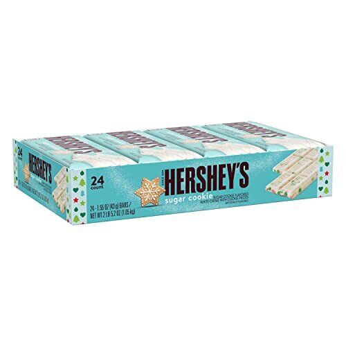 HERSHEY'S Sugar Cookie Flavored White Creme 24 Count (Pack of 1), Unavailable  - Picture 1 of 6