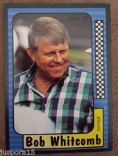 1991 Bob Whitcomb Card 93 of 240 Maxx Collection Race Cards