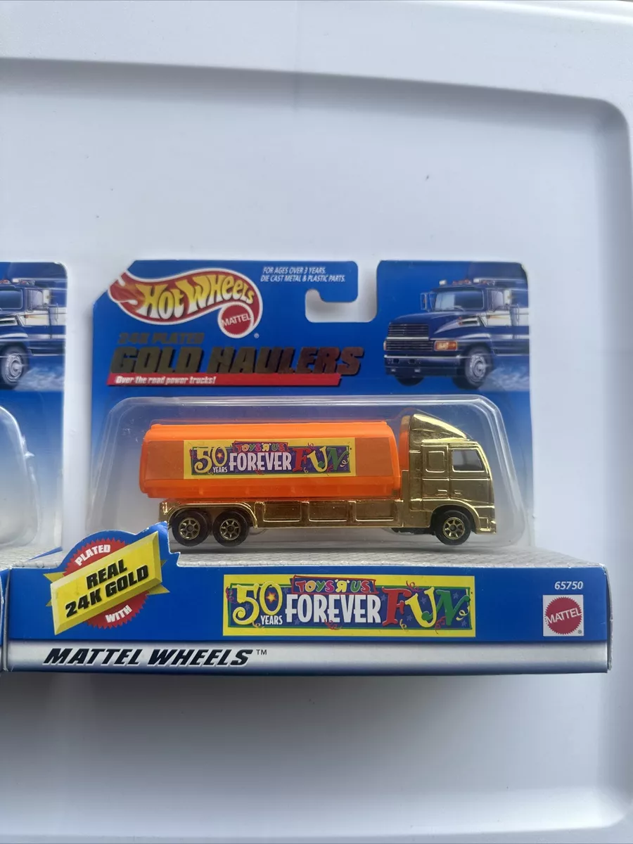 Hot wheels 24k plated gold best sale haulers