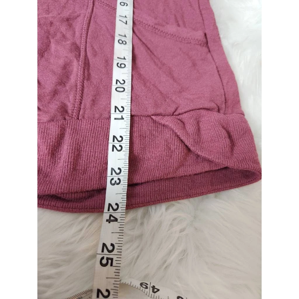 yogalicious pullover long sleeve modal blend stretch shirt