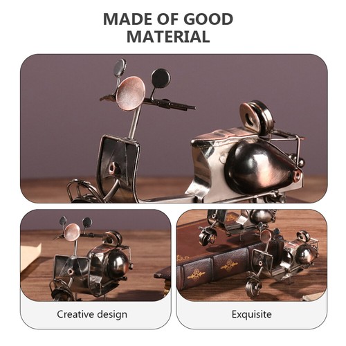 1PC Iron Motorcycle Model Motorcycle Decor Home Motorcycle Figurine Motor Model - Zdjęcie 10 z 12