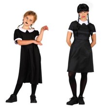 Costume strega strega vestito vampiro donna costume strega bambini zombie scolaretta cappello