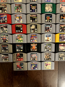Nintendo 64 N64 Authentic Video Games Collection *Pick and Choose Favorites*