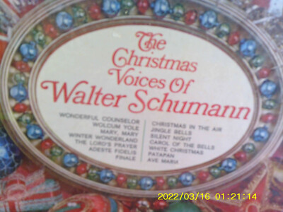 WALTER SCHUMANN 1959 SPCK-10009 STEREO CHRISTMAS VOICES PLAYED EX++