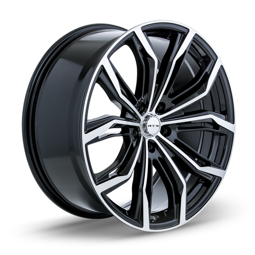 RTX Black Widow 7.5x17 Black Machined Rim for sale online eBay