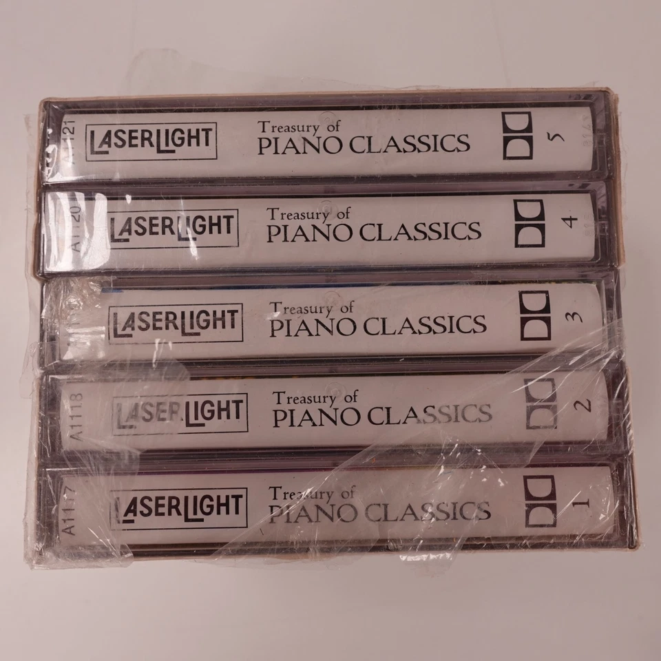 Treasury of Piano Classics Cassette Box Set - LaserLight Digital - Sealed - Image 2 of 2