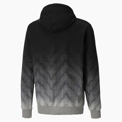 NEW PUMA NEON XBU GRAPHIC SUPERSTAR FLEECE TOP HOODIE HOODY