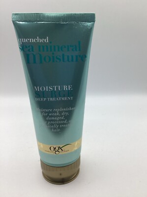 OGX Quenched Sea Mineral Moisture Surge Deep Treatment Hair 6.7 oz