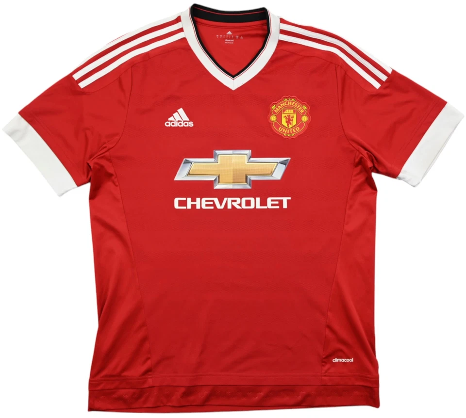 Adidas 2015-16 MANCHESTER UNITED *ROONEY* SHIRT TRIKOT L - Bild 3 von 4