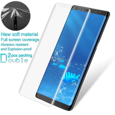 2x Samsung Galaxy Note 8 IMAK Schutz Folie Full Dipslay Coverage Komplett Film