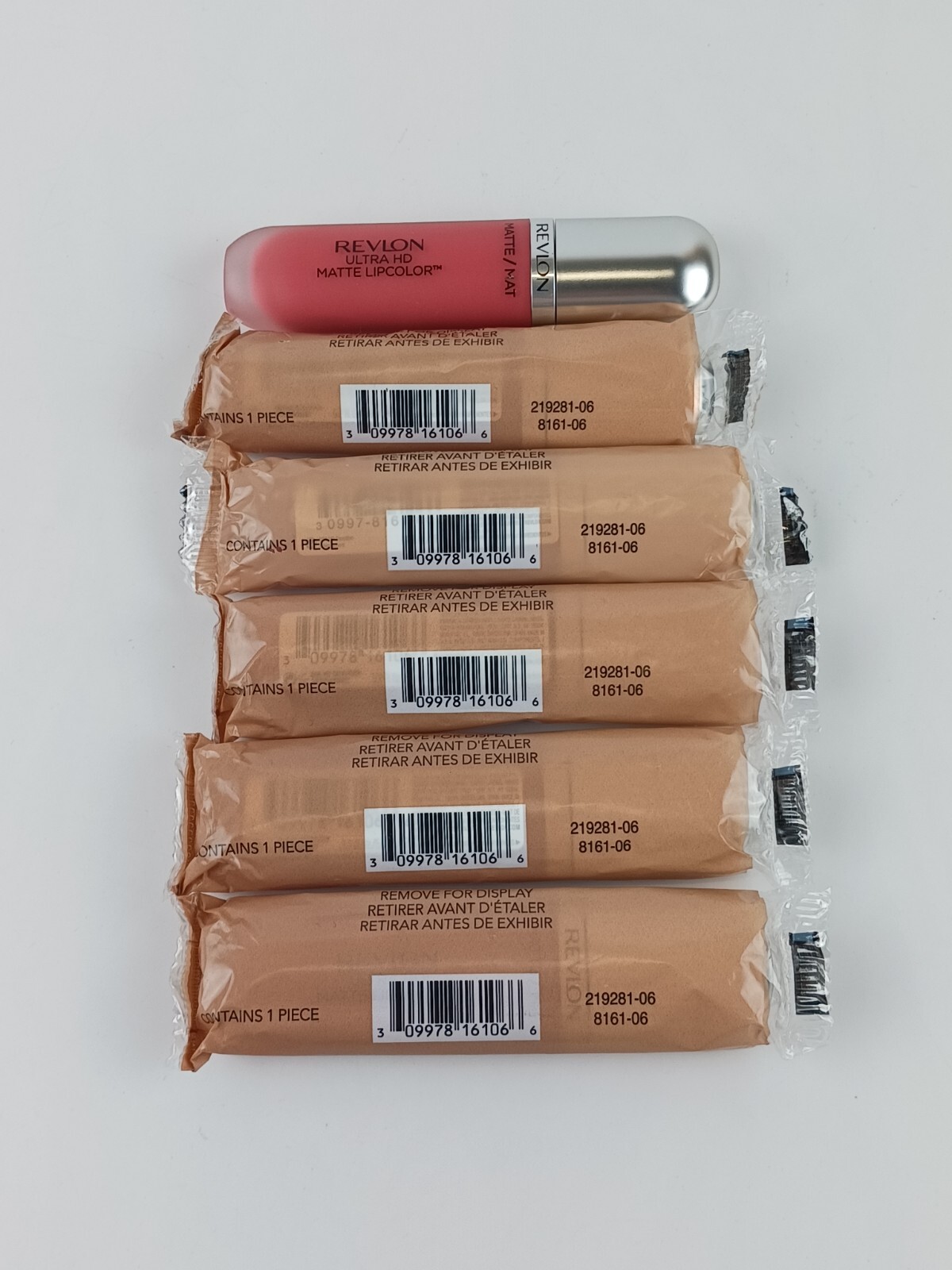 PACK DE 6 COLORES DE LABIOS MATE REVLON ULTRA HD 600 DEVOTION