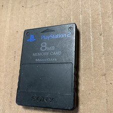Sony PlayStation 2 Memory Card PS2 Genuine Official MagicGate 8MB