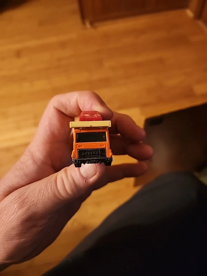 Camión naranja Matchbox Lesney Superfast #11 1978 vintage transportador de autos Foto 3 de 4