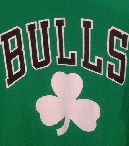 XL CHICAGO BULLS Irish T-SHIRT - Picture 3 of 12