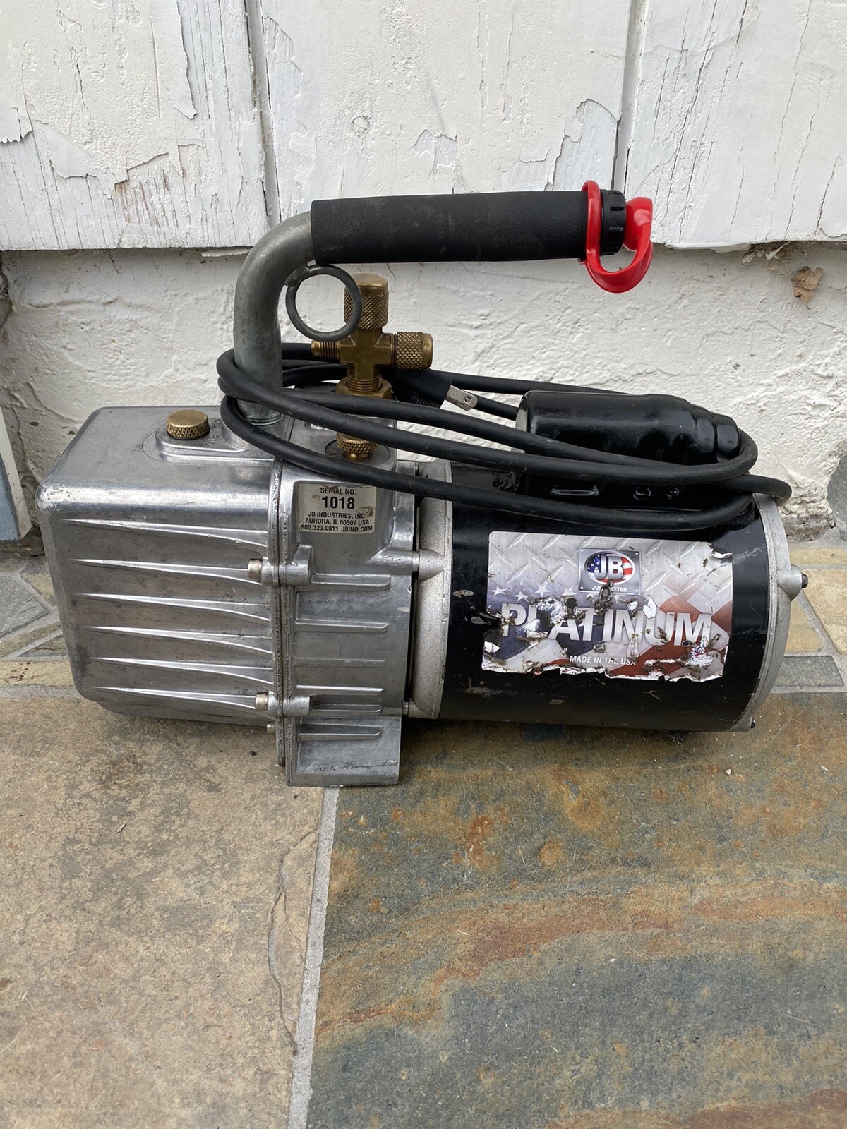JB Industries DV200N PLATINUM 7 CFM 2 Stage Vacuum Pump/HVAC