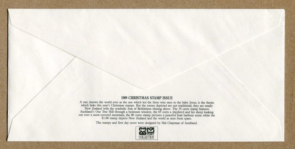NEW ZEALAND, NEW ZEALAND, CHRISTMAS STAMP ISSUE 1989, 9, 13. FDC, 9, 13. FDC - Image 2 of 2