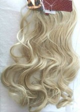 Florata Fashion Clip-In Hair EXTENSIONS BLONDE. High Synthetic 26" w/ Needle Pk