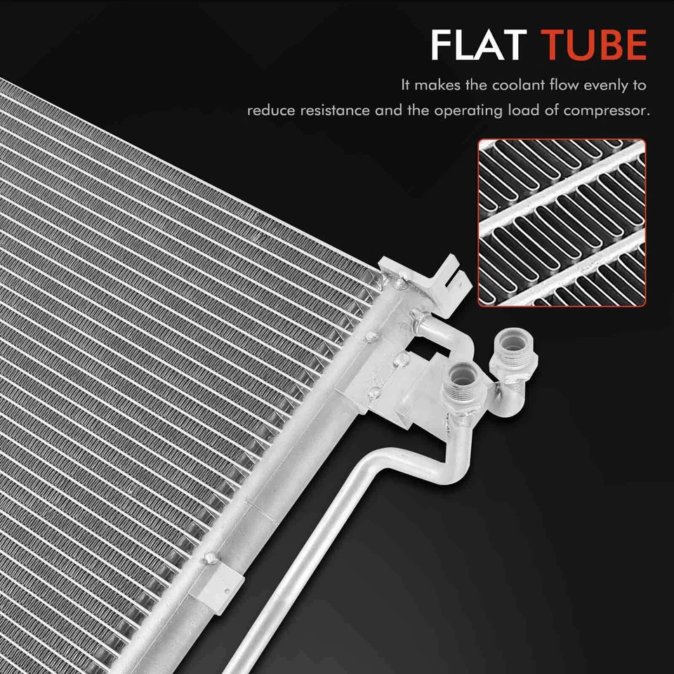 Condensador de aire acondicionado con soporte para Chevrolet Corvette 1994 1995 1996 V8 5,7 L 52463706 Foto 3 de 4